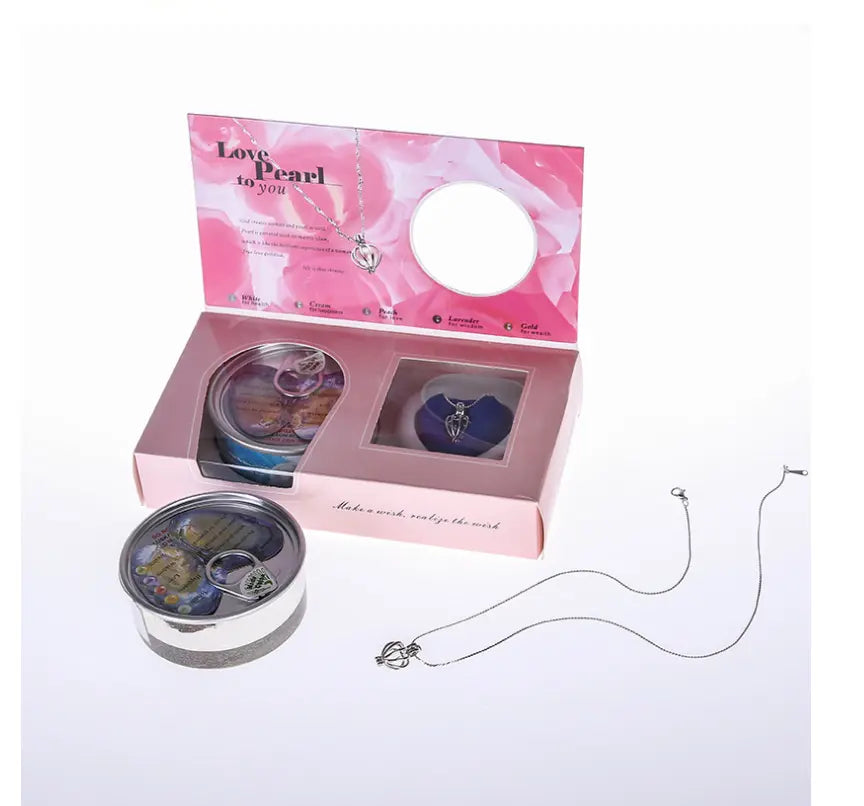 Pearl Jewelry Gift Box with Freshwater Necklace Top100