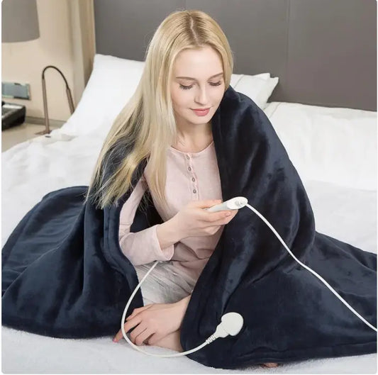3-Level Safety Heated Blanket with Adjustable Temperature Top100