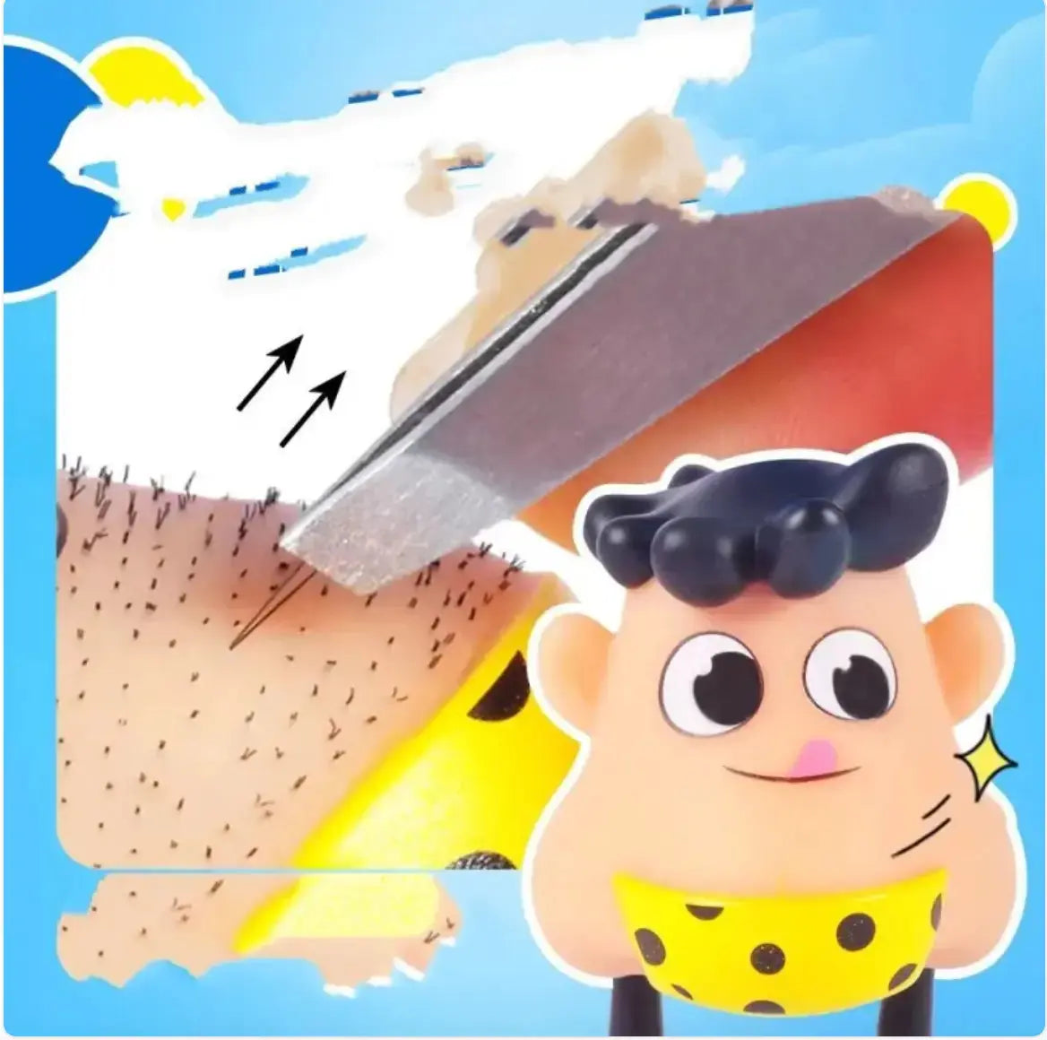 A Funny Toy To Vent One's Beard Top100