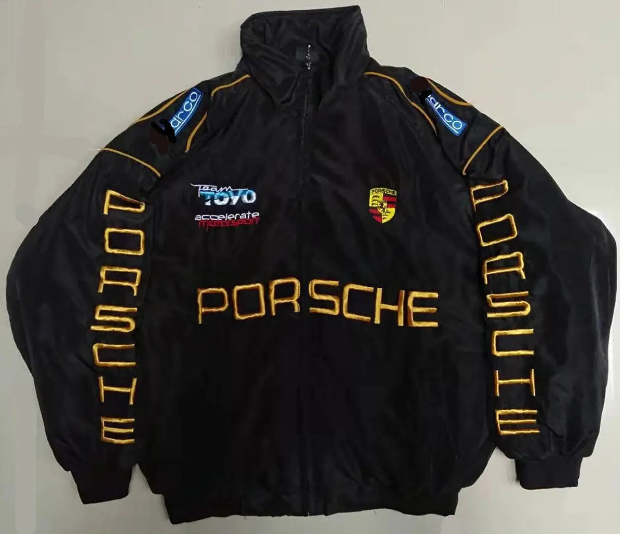 F1 Racing Jacket - Vintage Style Embroidered Outerwear Top100