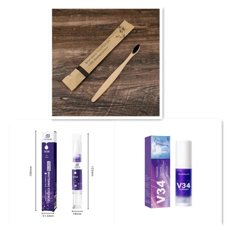 V34 Tooth Cleaning Mousse Top100