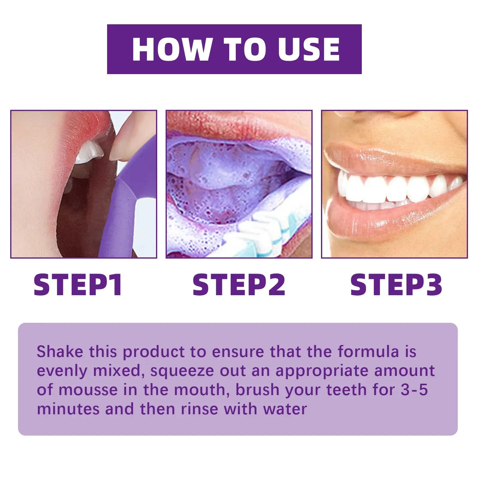 V34 Tooth Cleaning Mousse Top100