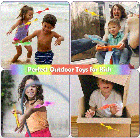 Slingshot Dino-Launch Finger Fun Toys Top100