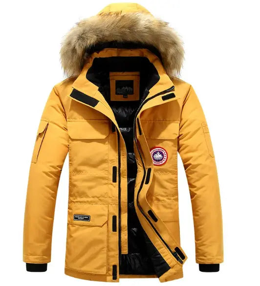 Men's Winter Quilted Jacket Top100
