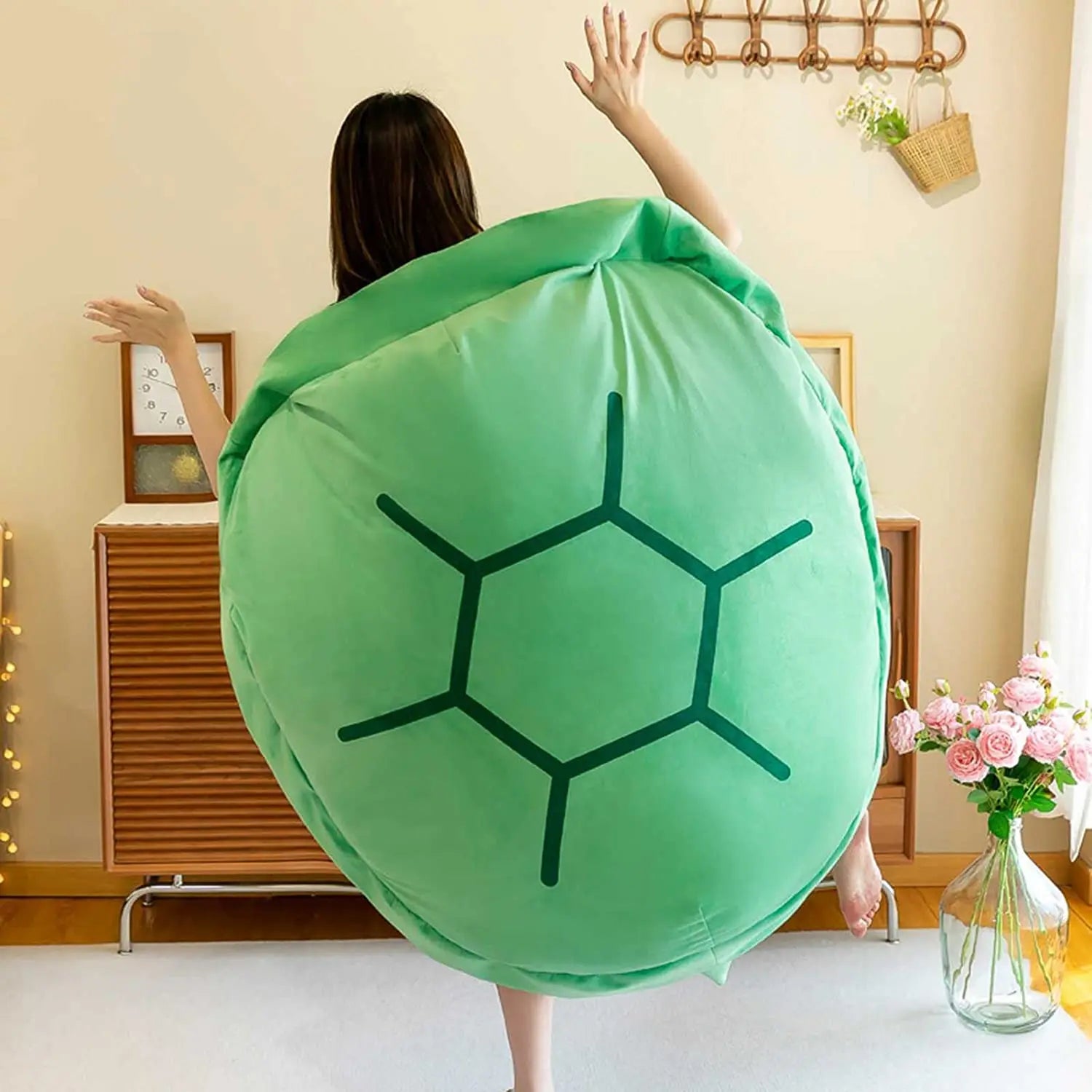 Green Wearable Turtle Shell Pillows Top100