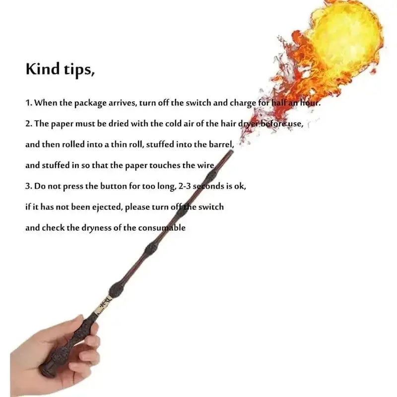 Fire-breathing Magic Wand Toy Top100