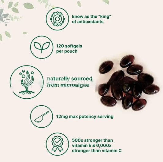 Astaxanthin Soft Capsules – 120 Tablets Top100