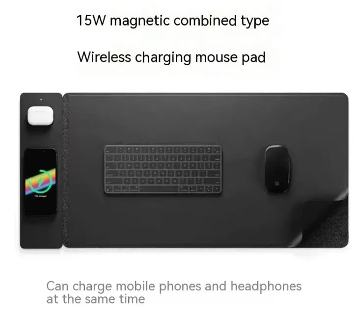 Magnetic Wireless Charging Mouse Pad Top100