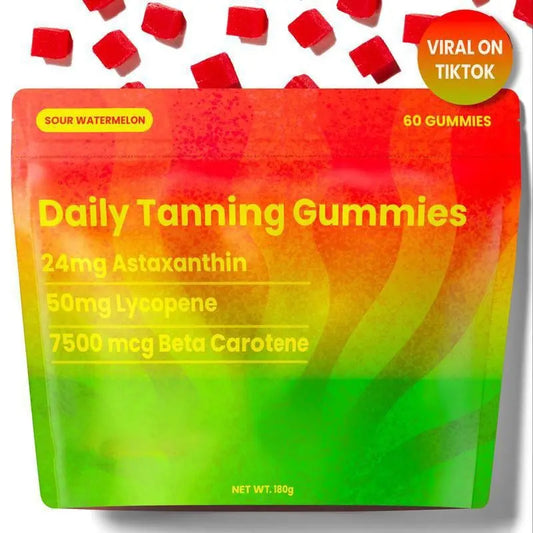Sun Tanning Soft Gummies (60 Tablets) Top100