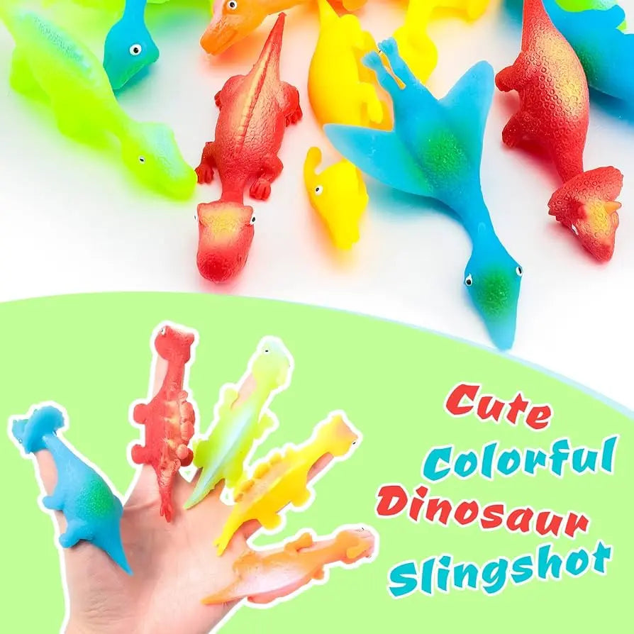 Slingshot Dino-Launch Finger Fun Toys Top100