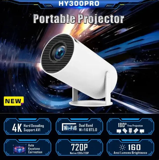 HY300 Pro Projector Home Theater Top100